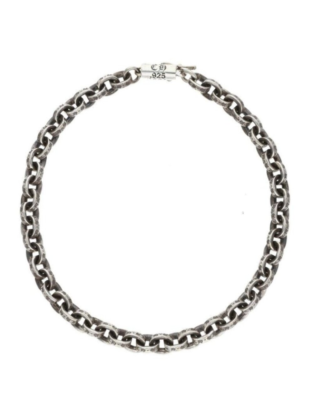 Chrome Hearts Paper Chain Silver Bracelet